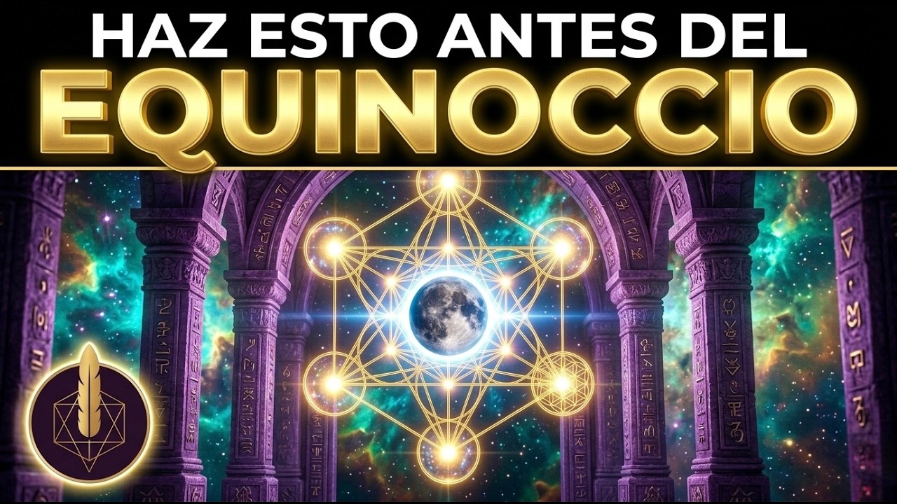 Últimas horas antes del EQUINOCCIO 2026: Prepara tu cuerpo para el portal de mañana