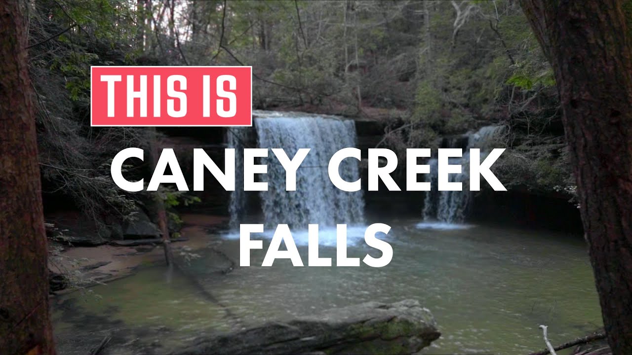 This is Alabama's Caney Creek Falls!