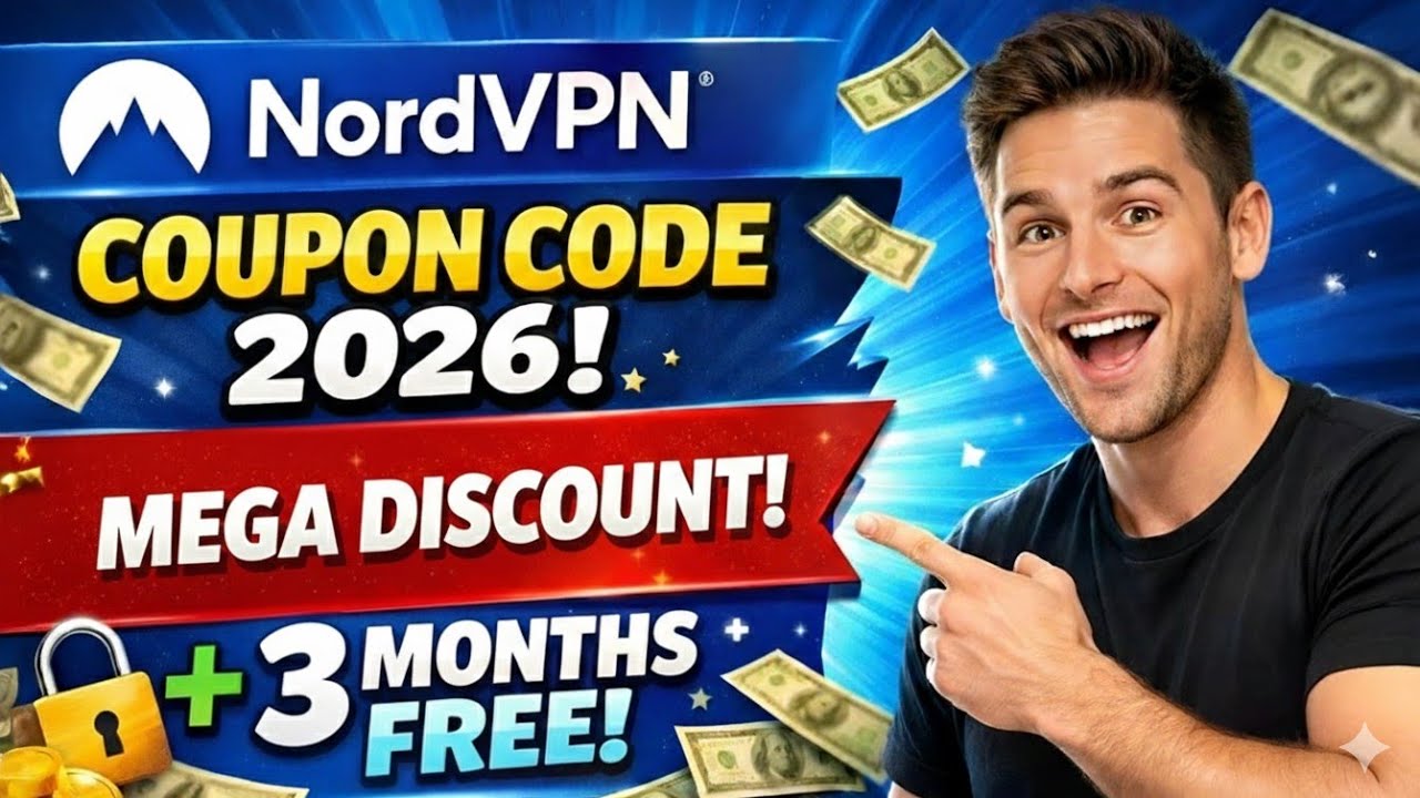 NordVPN Coupon Code 2026 | 85% OFF + 3 Months FREE 💸