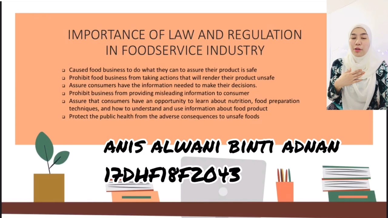 DTF6023 FOOD LAW AND LEGAL ASPECT (CUSTOM ACT 1967)