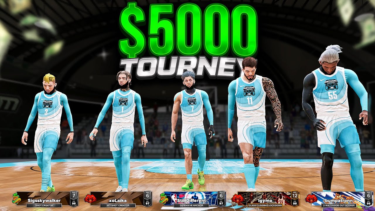 I competed for $5000 in this COMP PRO-AM TOURNAMENT... (NBA 2K23)