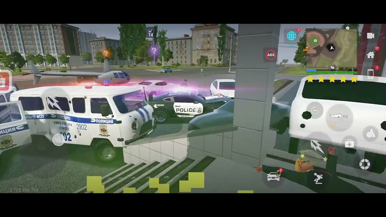 MadOut 2 - 5 star police wanted level
