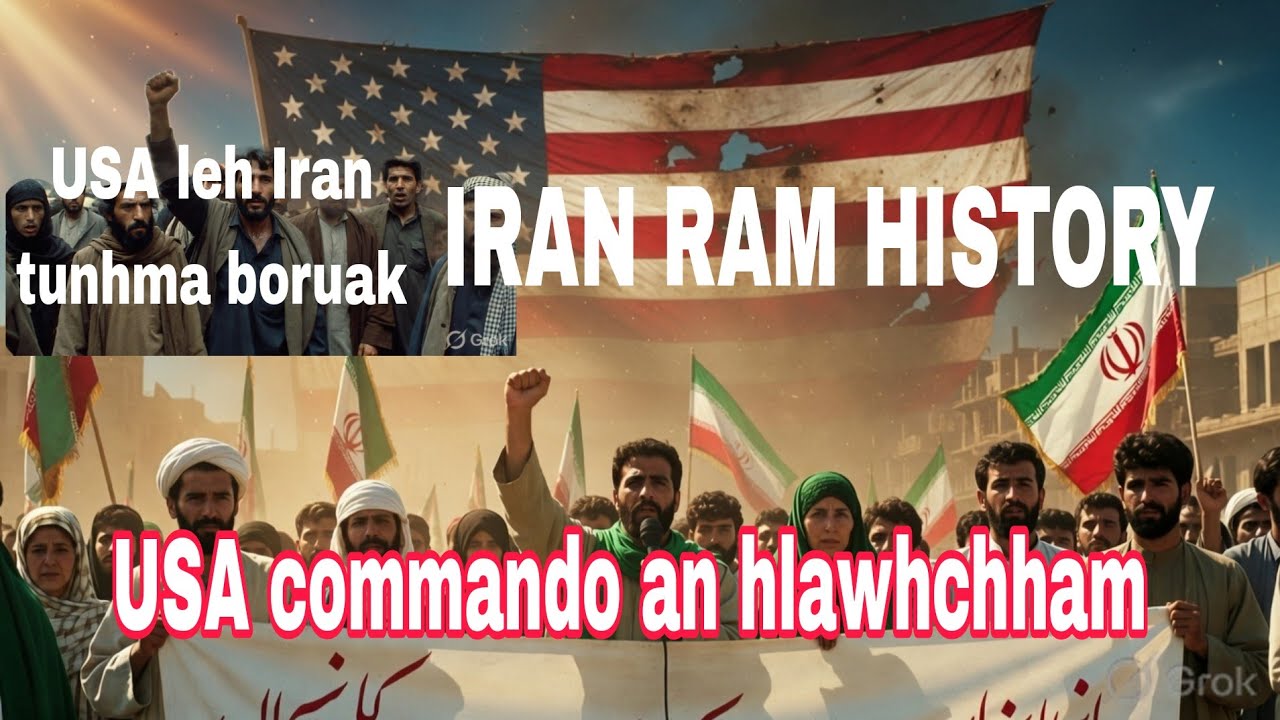 Iran leh USA hi eng vanga inhua nge ? US in Iran a zuam sual em ni ?