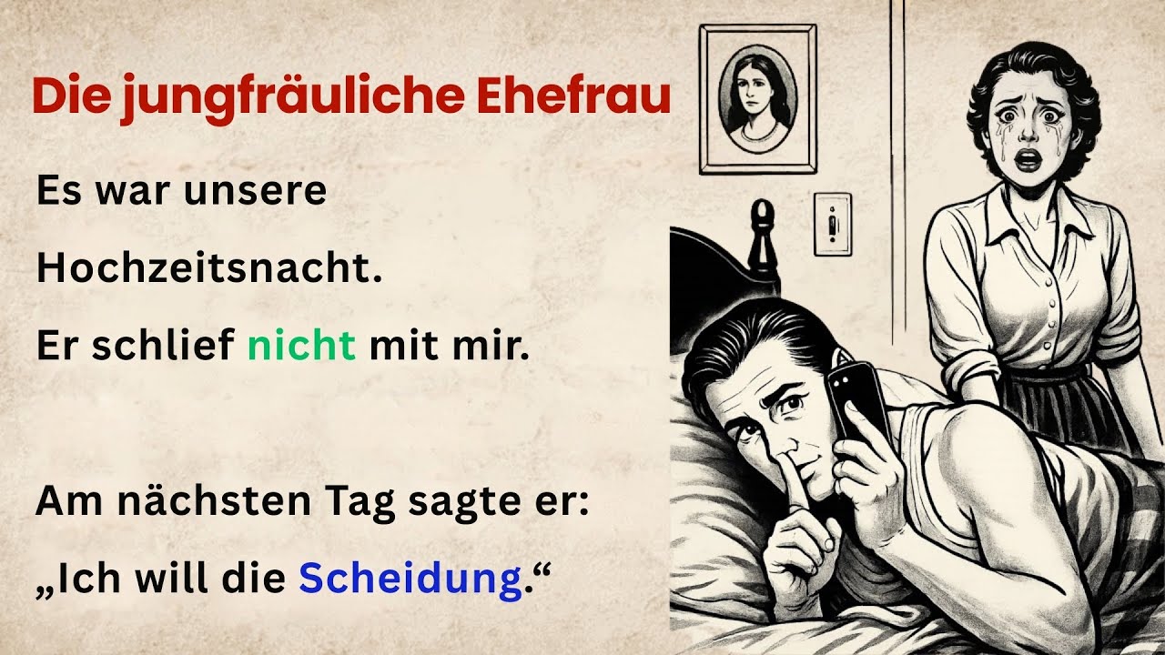 Deutsch lernen mit Geschichten | Einfache Story für A1–A2 Hörverstehen & Wortschatz