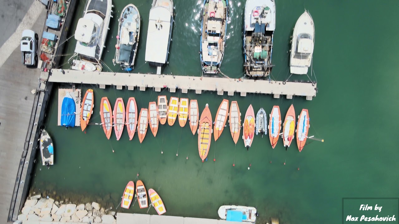 Israel from the air | 4K | Drone | Mavic - Old Jaffa, Tel Aviv