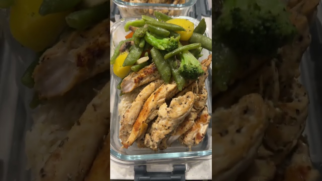 Meal prep for hubby 