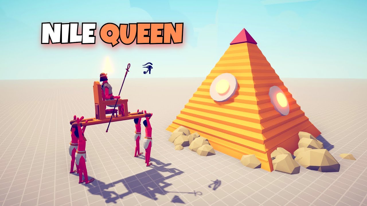 NILE QUEEN vs EVERY UNITS - HIDDEN UNITS UPDATE - Totally Accurate Battle Simulator TABS