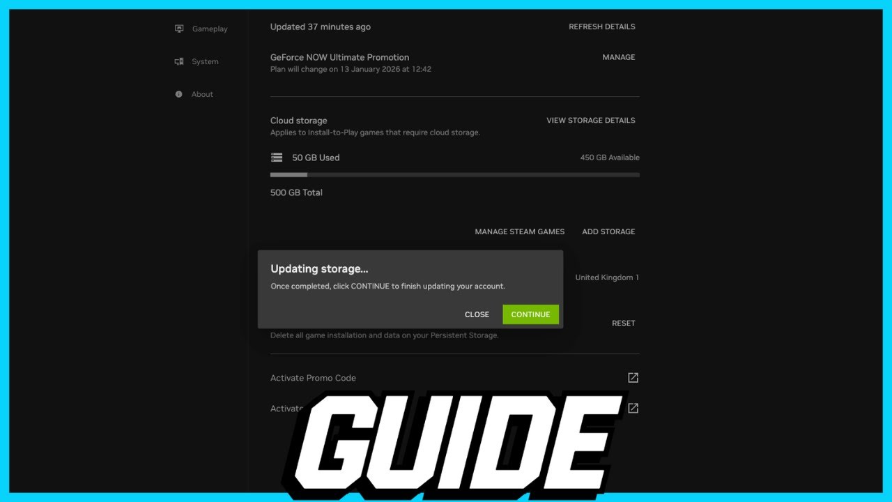 GeForce NOW Storage – How Much Do You Get & How to Add More