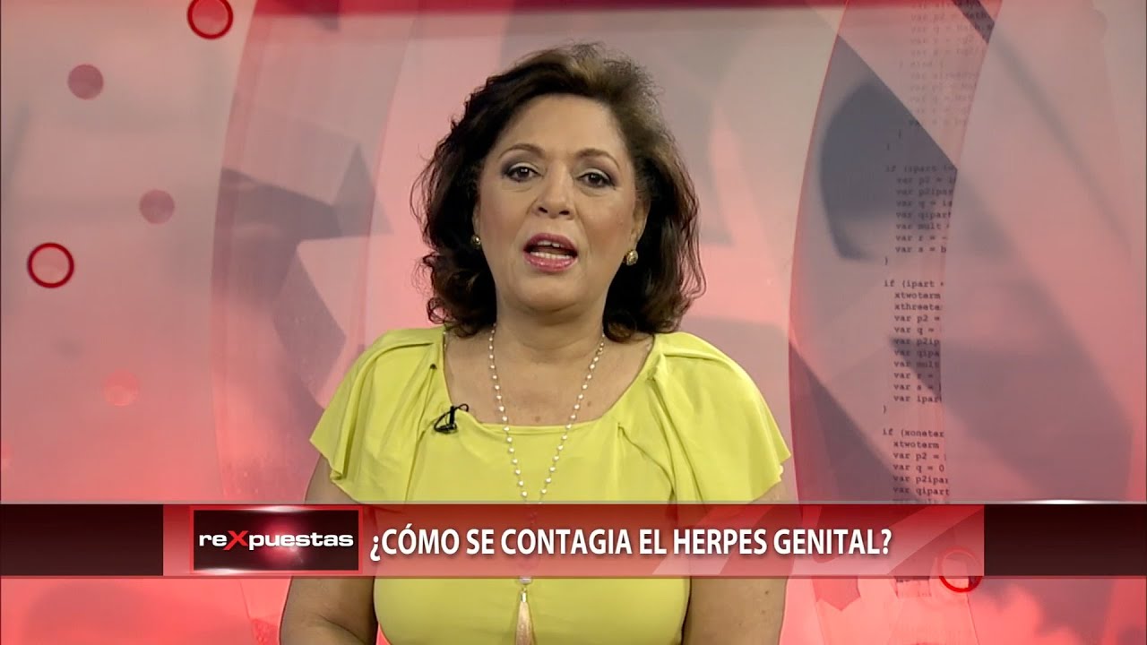▶️ ¿Cómo se contagia el herpes genital?
