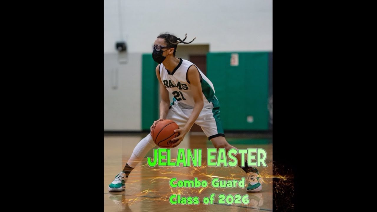 JELANI EASTER 6ft Combo Guard Class of 2026 is Tough!!! 🔥🔥🔥😨