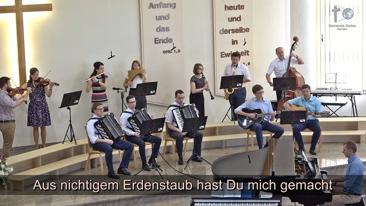 Orchester - Aus nichtigem Erdenstaub hast Du mich gemacht