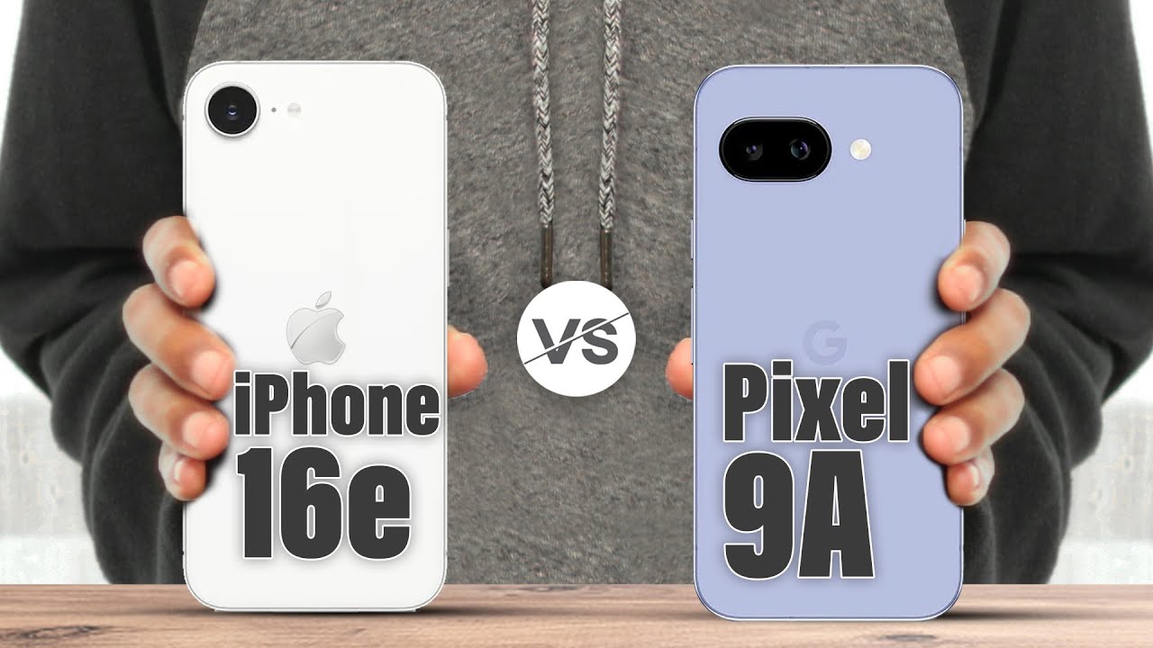 iPhone 16e vs Google Pixel 9a Official Comparison