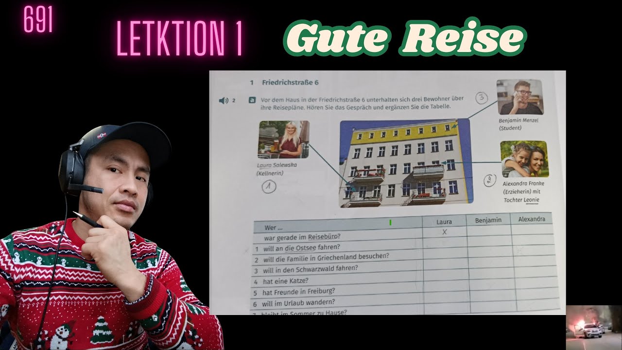 LEKTION 1 Gute Reise -Hören Übung p1