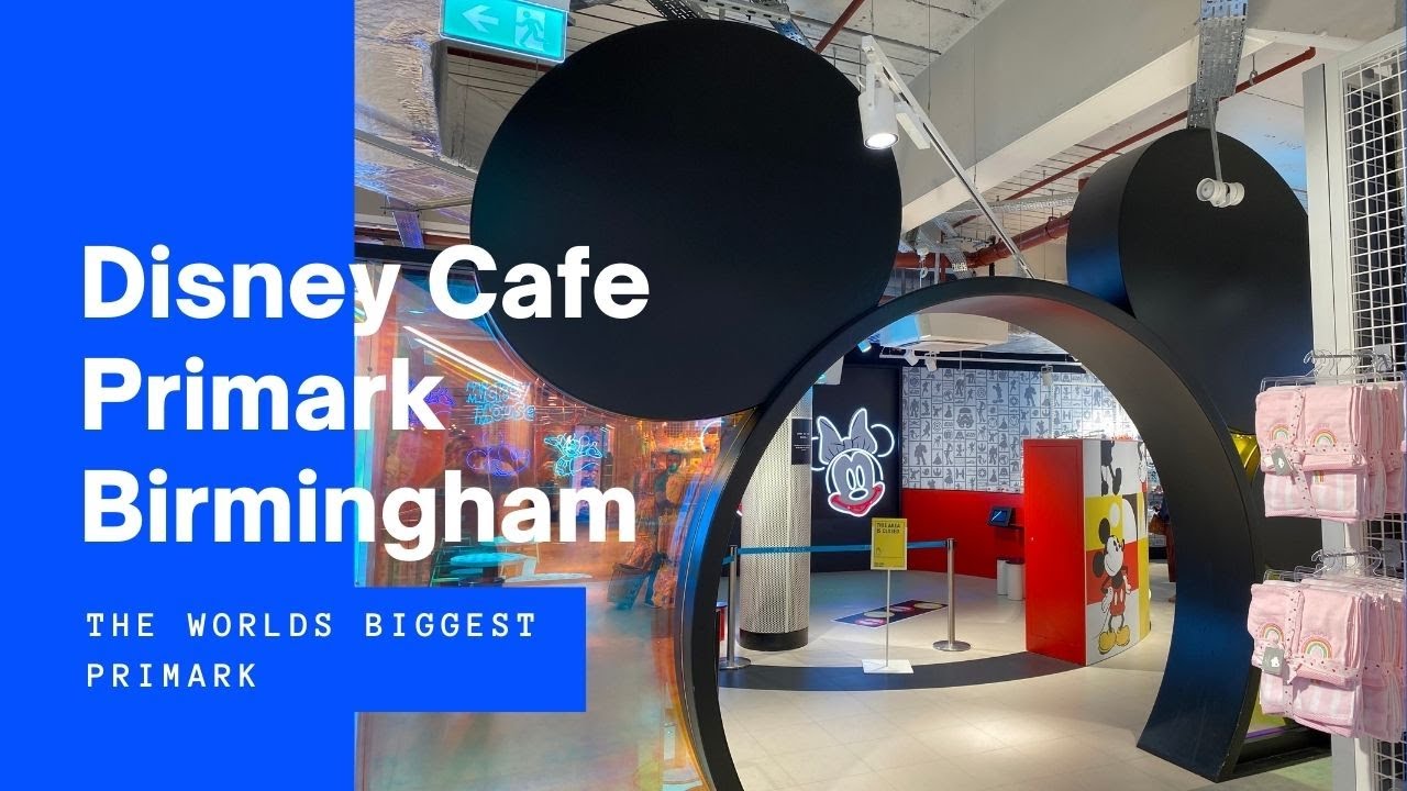 Disney's Café inside the largest Primark in the world in Birmingham