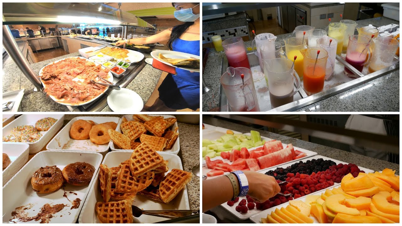 Riu Palace Breakfast Buffet Food (Costa Mujeres Cancun)