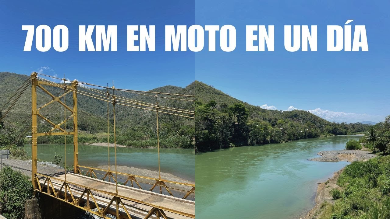 700 kilómetros en moto alrededor del río Polochic en Guatemala
