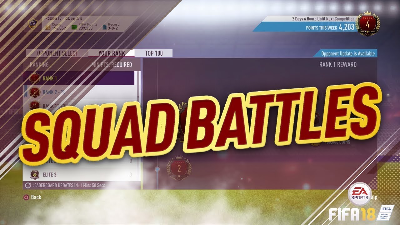 COMO GANHAR COINS NO COMEÇO DO FIFA 18 - SQUAD BATTLES!
