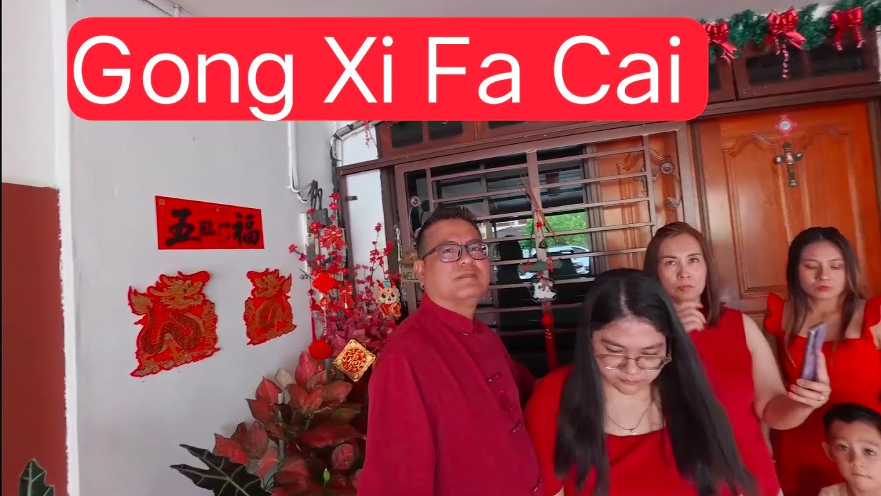 Hari Pertama Tahun Baru Cina Ramai Tetamu Datang, Kuching Sarawak