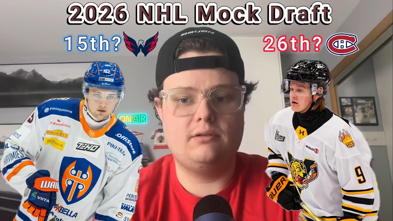 2026 NHL Mock Draft Top 32 - January Edition