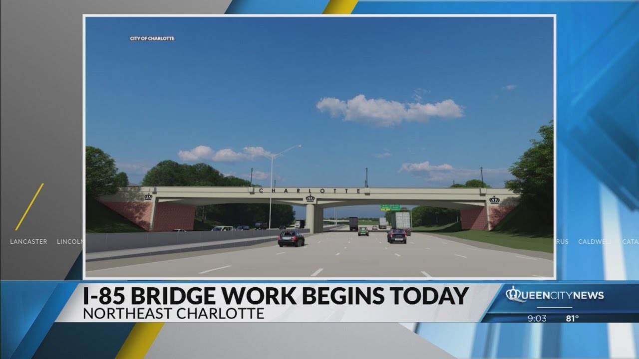 Traffic Alert: Lane closures for new I-85 bridge begin