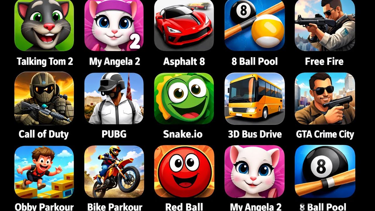 Asphalt 8 vs Snake.io | Red Ball | 3D Bus Driving | Obby Parkour Gameplay