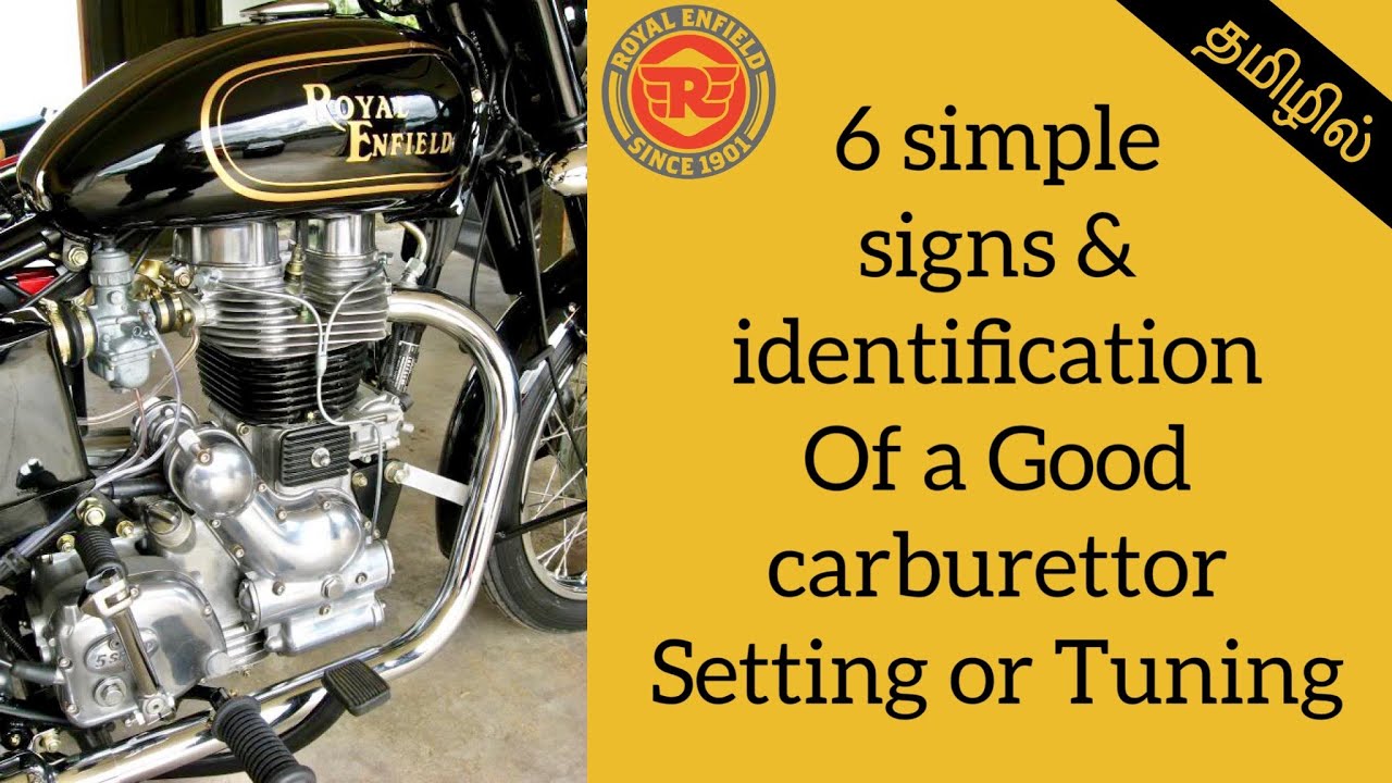 #carburetor setting signs & identification of #oldbullet #royalenfield #bullet350 #bulletlover #ride