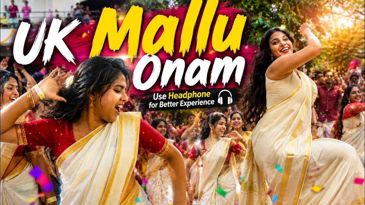 This Is How UK Malayalis Celebrate Onam!🔥 | Onam 2026 | Kerala Vibes | Malayali Onam Celebration