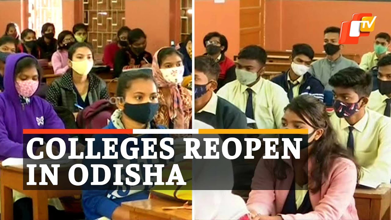 Colleges Reopen In Odisha: Watch Students&rsquo; Reaction As They Return For Offline Classes | OTV News