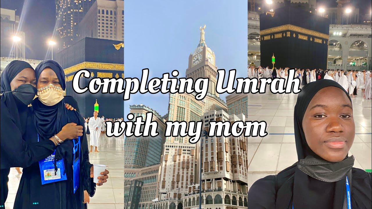 UMRAH FOR THE 1st TIME W/ MY MOM! | Umrah vlog PT 2
