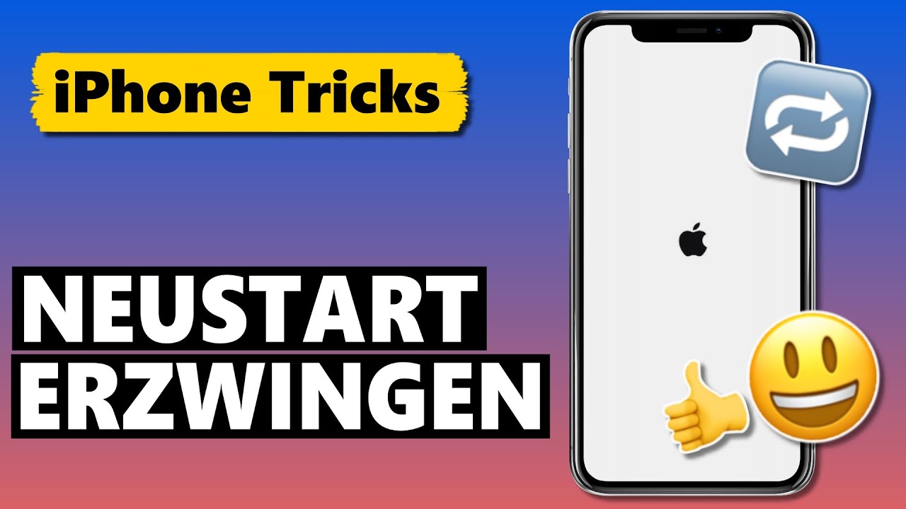iPhone Neustart erzwingen bei Problemen (ohne Datenverlust & alle Modelle)