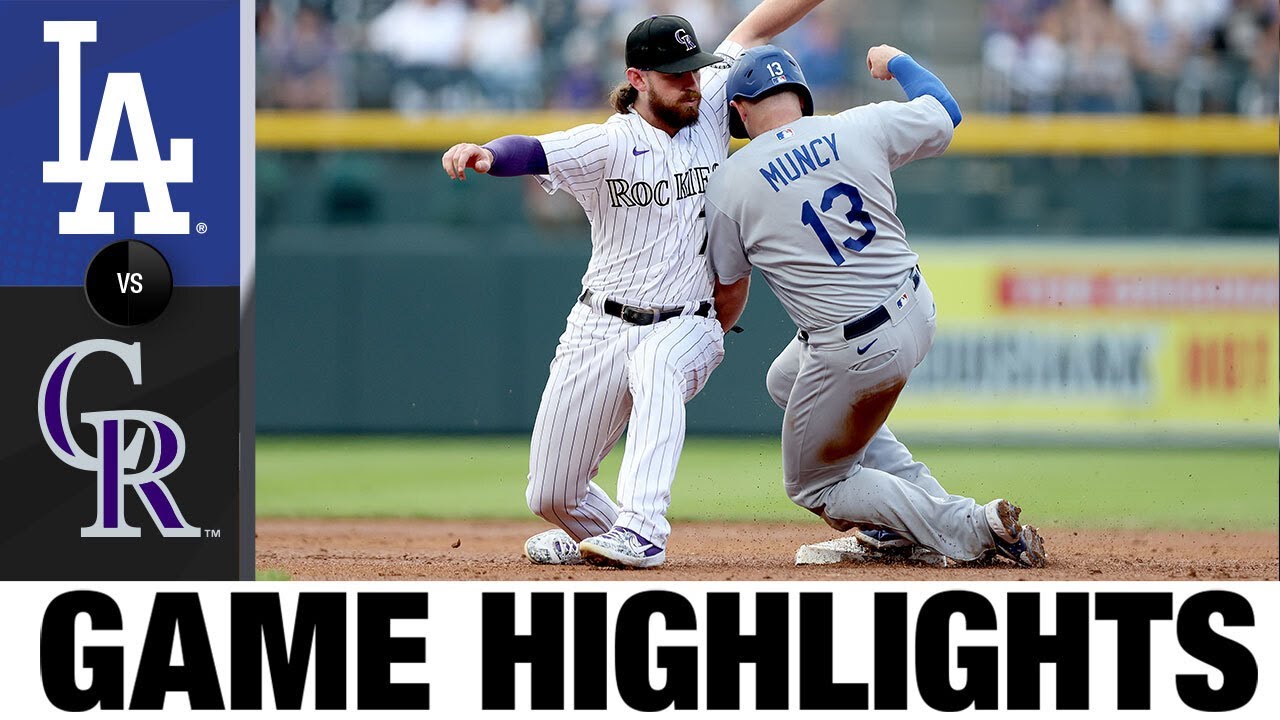 Dodgers vs. Rockies Game Highlights (7/30/22) | MLB Highlights