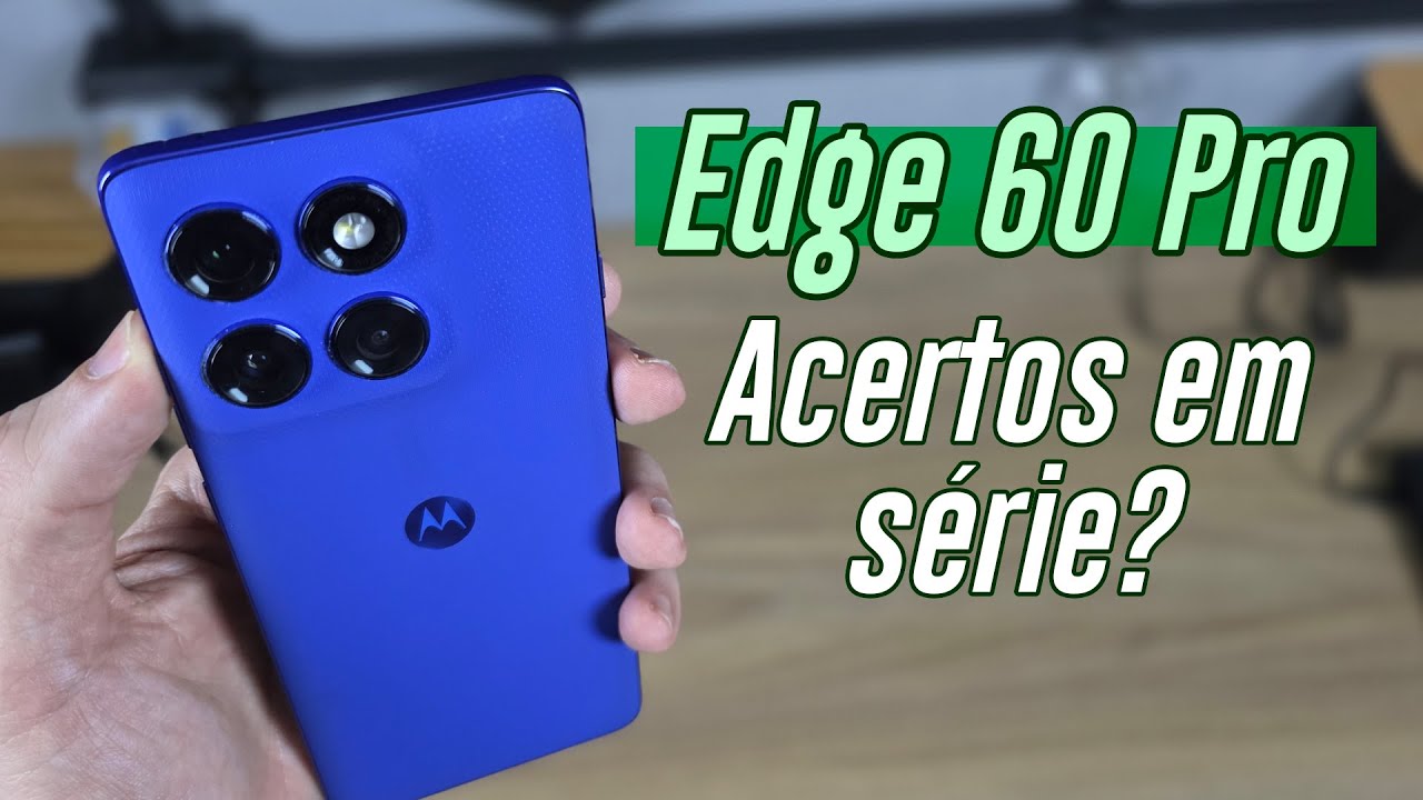Difícil criticar, viu? Motorola Edge 60 Pro (Review)