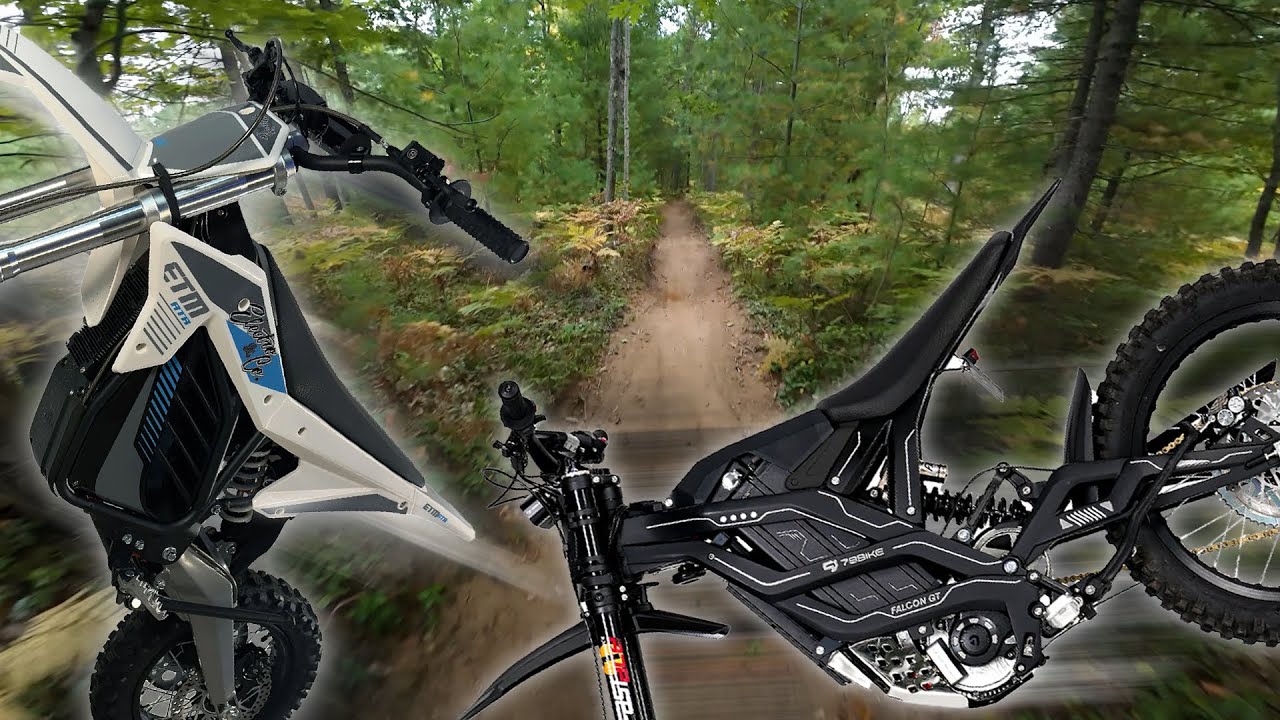 79 Falcon GT & ETM RTR 72v Ripping Northern Michigan Single Track