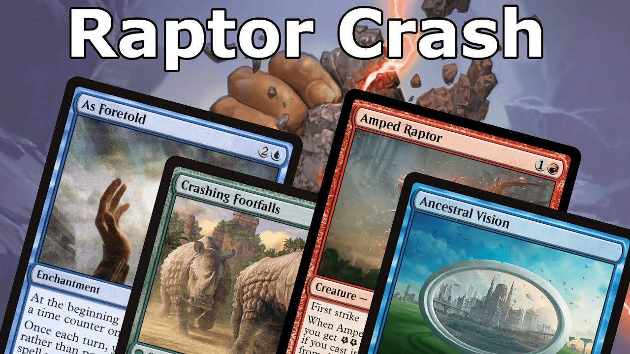 SUSPEND? *SCOFFS* I THINK NOT! Legacy Raptor Crash MTG