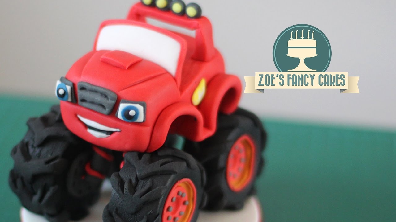 Украшение на торт Blaze Monster Machines