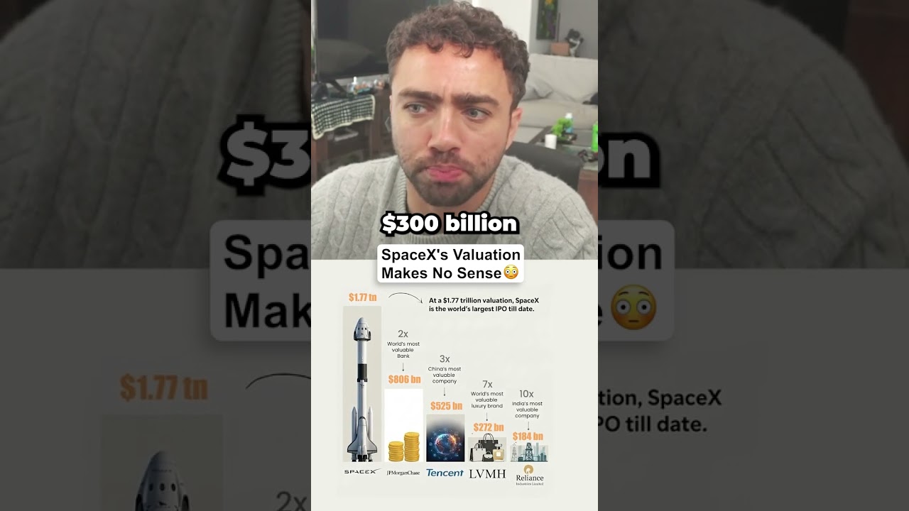Оценка SpaceX совершенно лишена смысла 😳