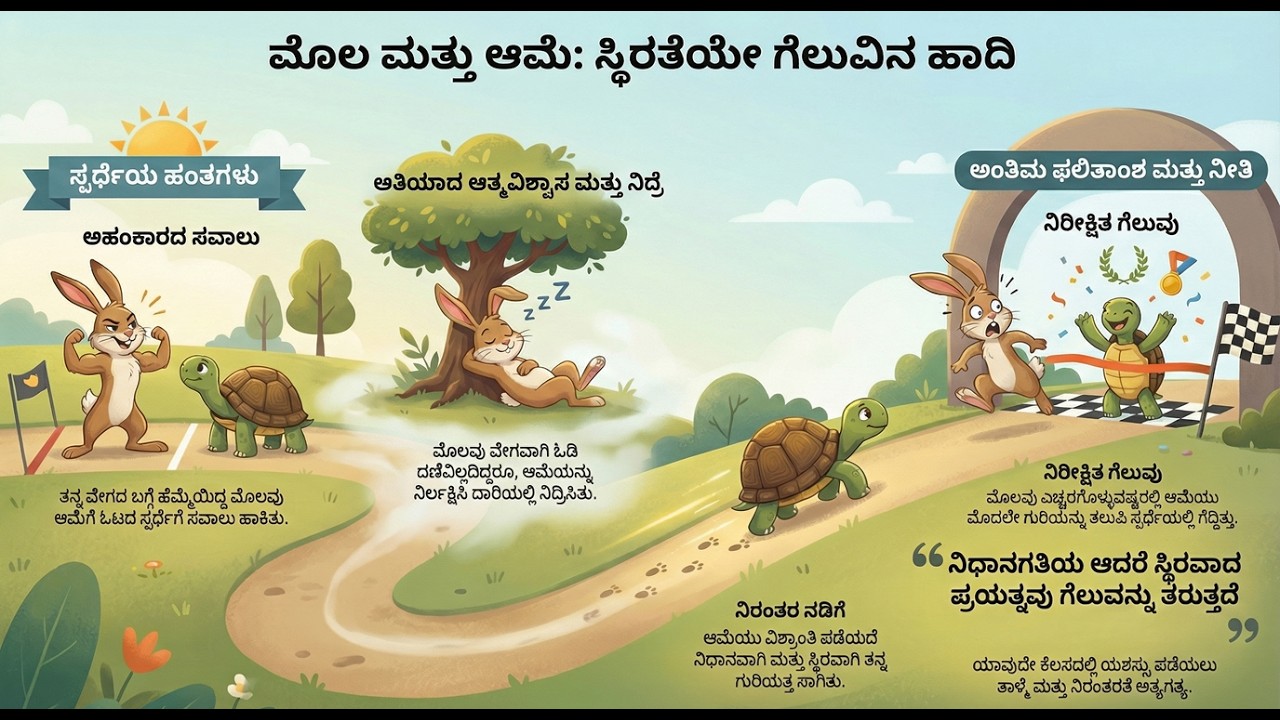 1️⃣ ತಾಳ್ಮೆ ಮತ್ತು ನಂಬಿಕೆ ಇದ್ದರೆ ಎಲ್ಲವೂ ಸಾಧ್ಯ! Kannada Story