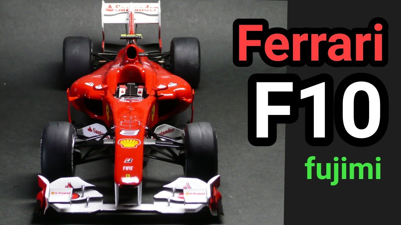 ferrari F10 fujimi model 1/20 F-DUCT