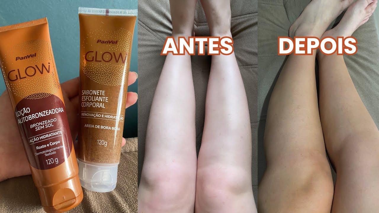 Autobronzeador Glow Panvel - Resenha completa com passo a passo da aplicação | Bronze lindo sem sol