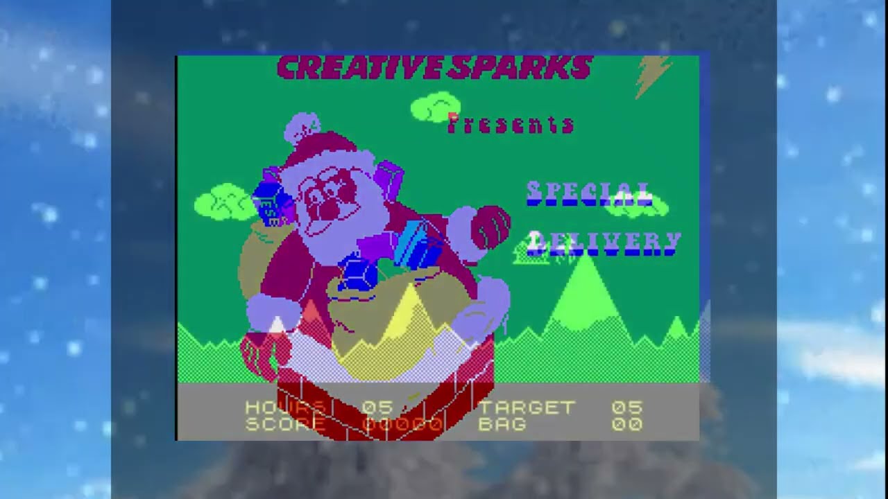 An hour of Christmas tunes and retro fun 
