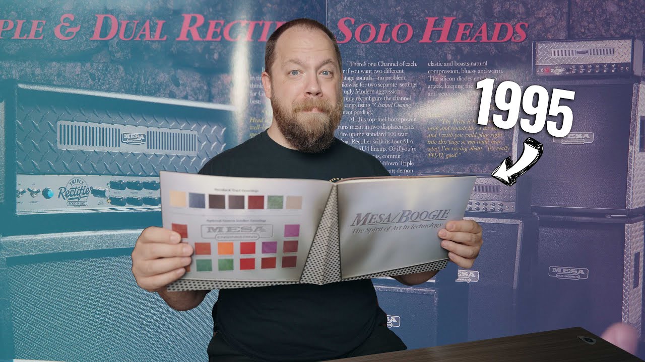 I Bought A Mesa Boogie Catalog From 1995.