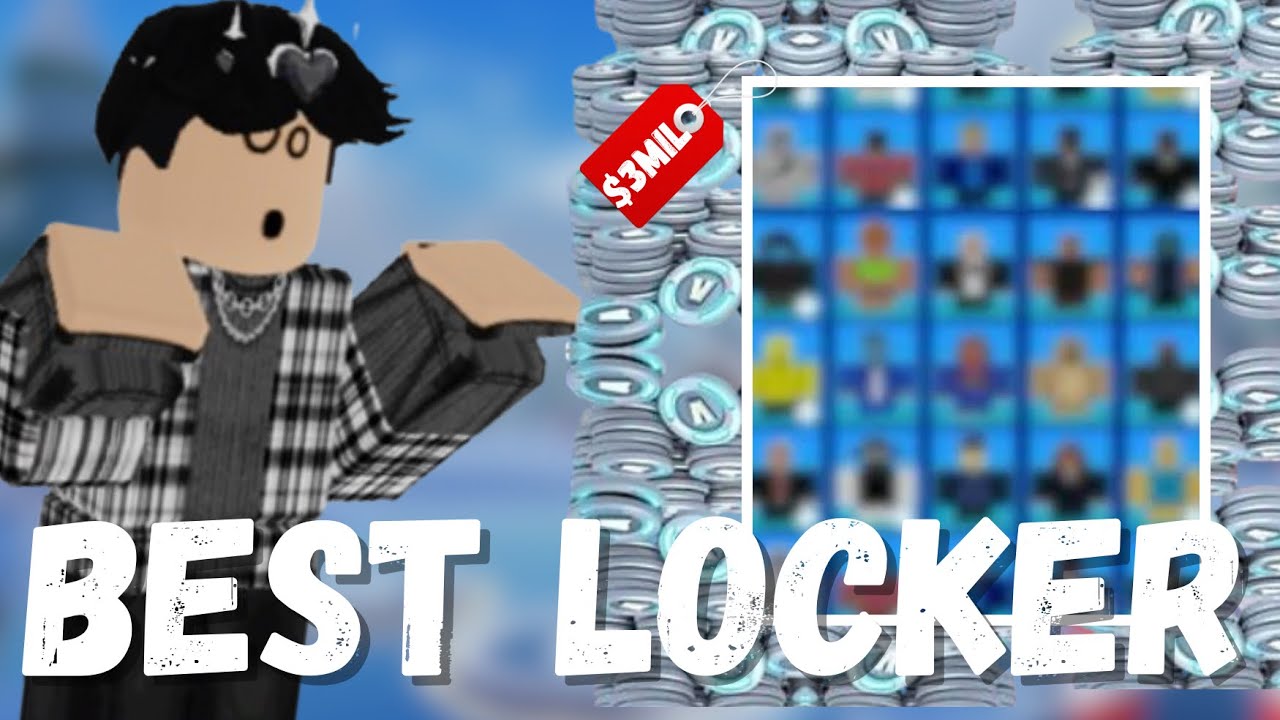 THE BEST RAREST LOCKER IN ROBLOX FORTBLOX!!! UPDATED 2025 MARCH