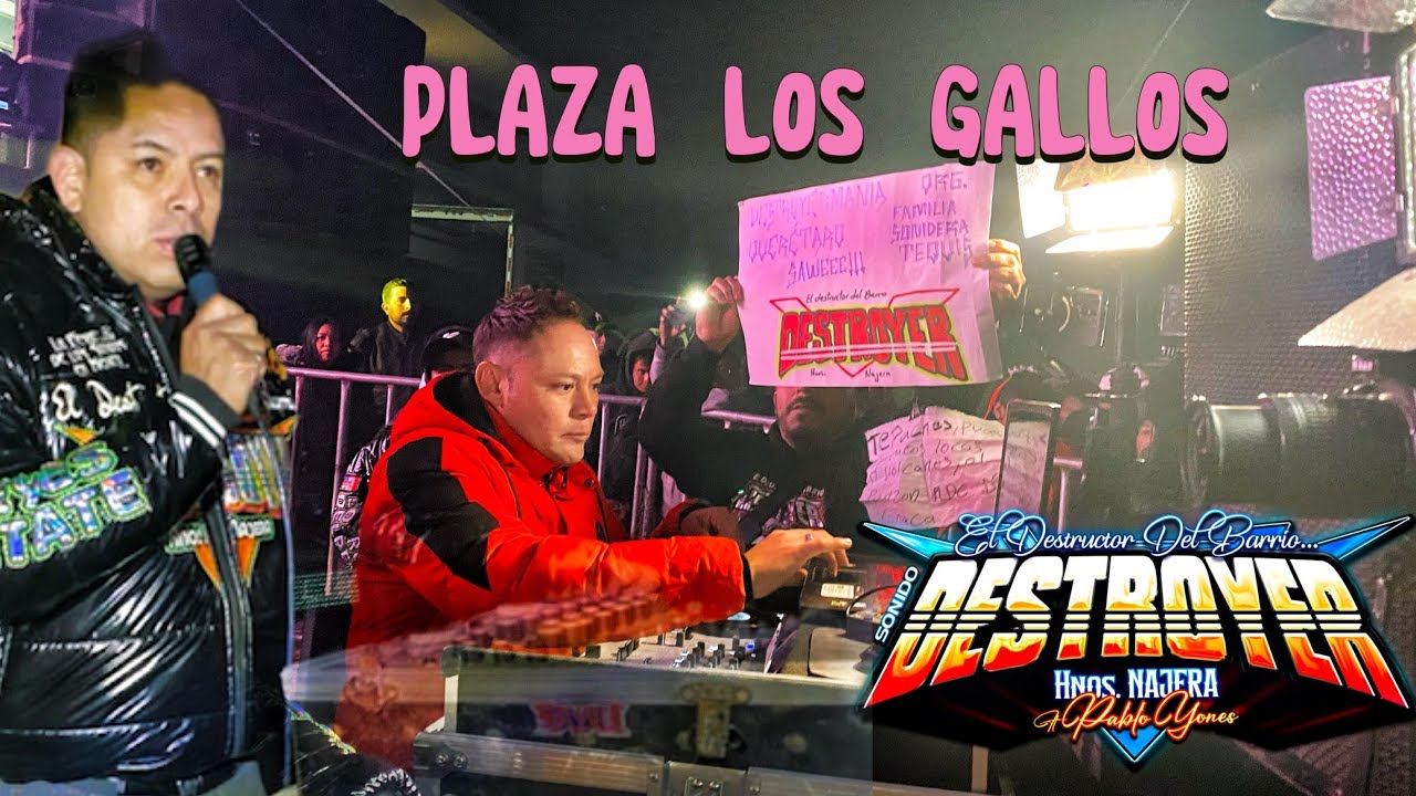 Exito Hasme el amor Sonido destroyer plaza los gallos publicidades el sabrosito 