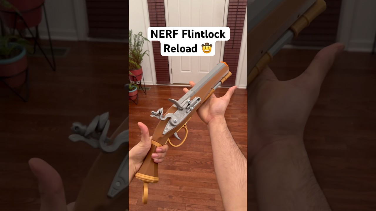 NERF Flintlock Reloading 🤠