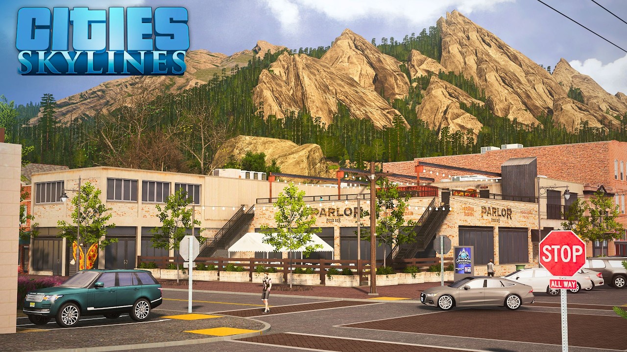 My most realistic town build ever - Bear Gulch | Cities: Skylines Dakota Falls