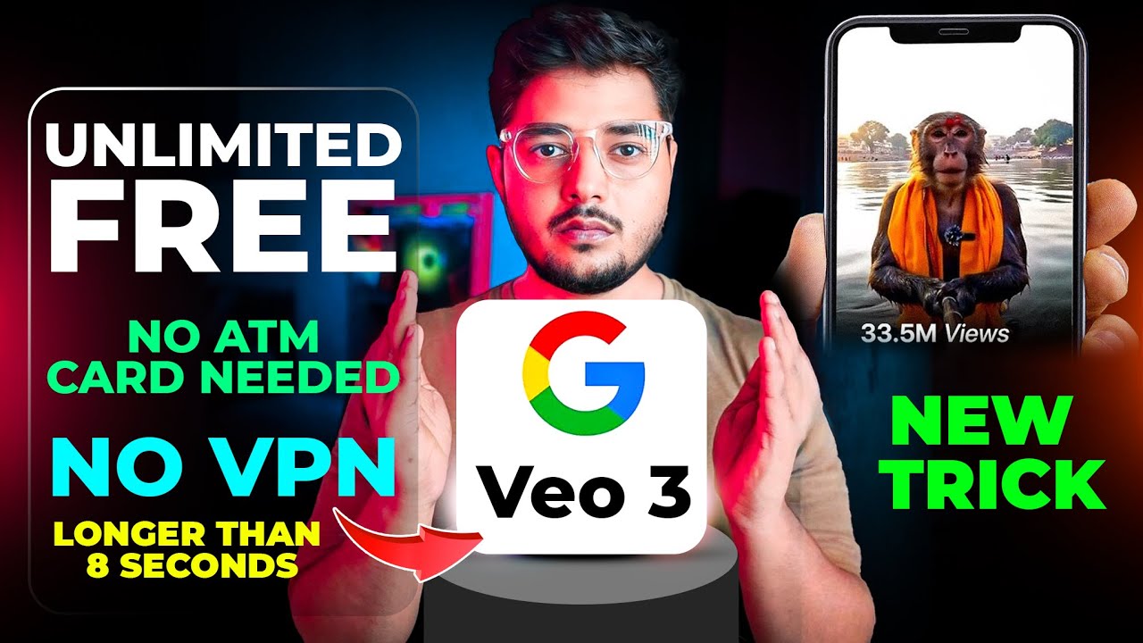 How To Use Google VEO 3 for Free Unlimited | unlimited possiblities to Earn Lakhs through Veo 3