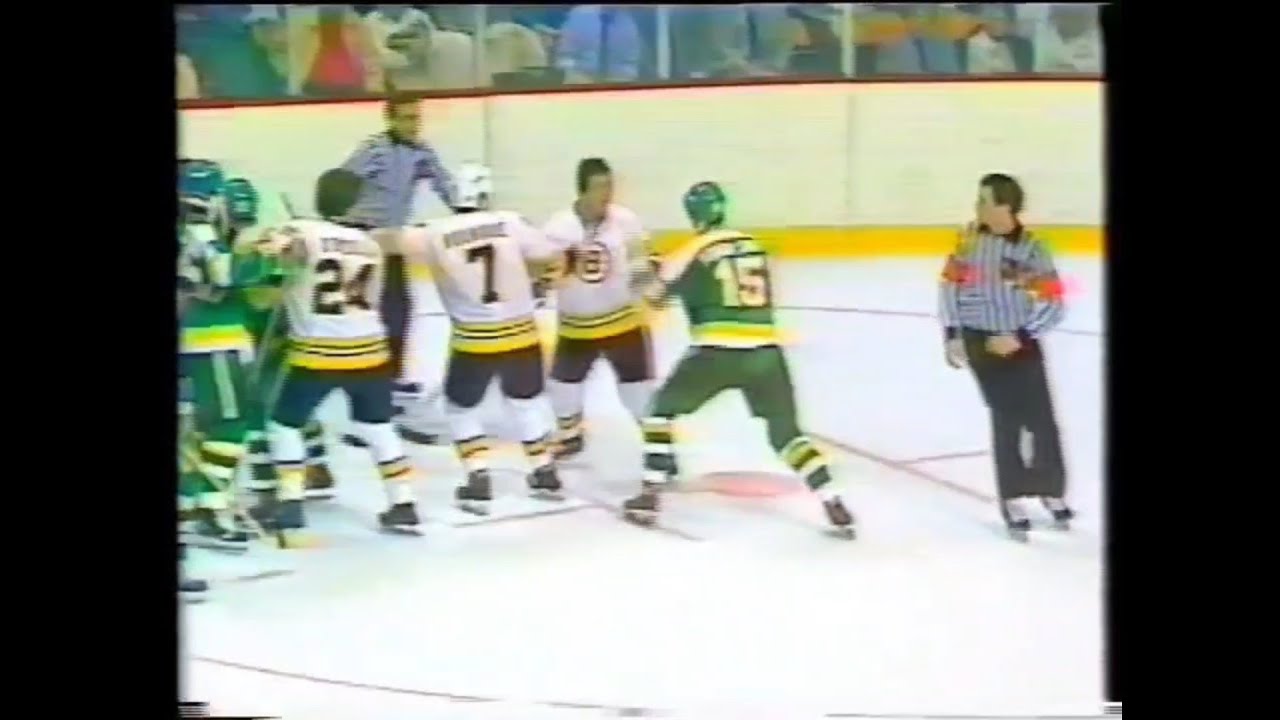 North Stars - Bruins g2 4/9/81