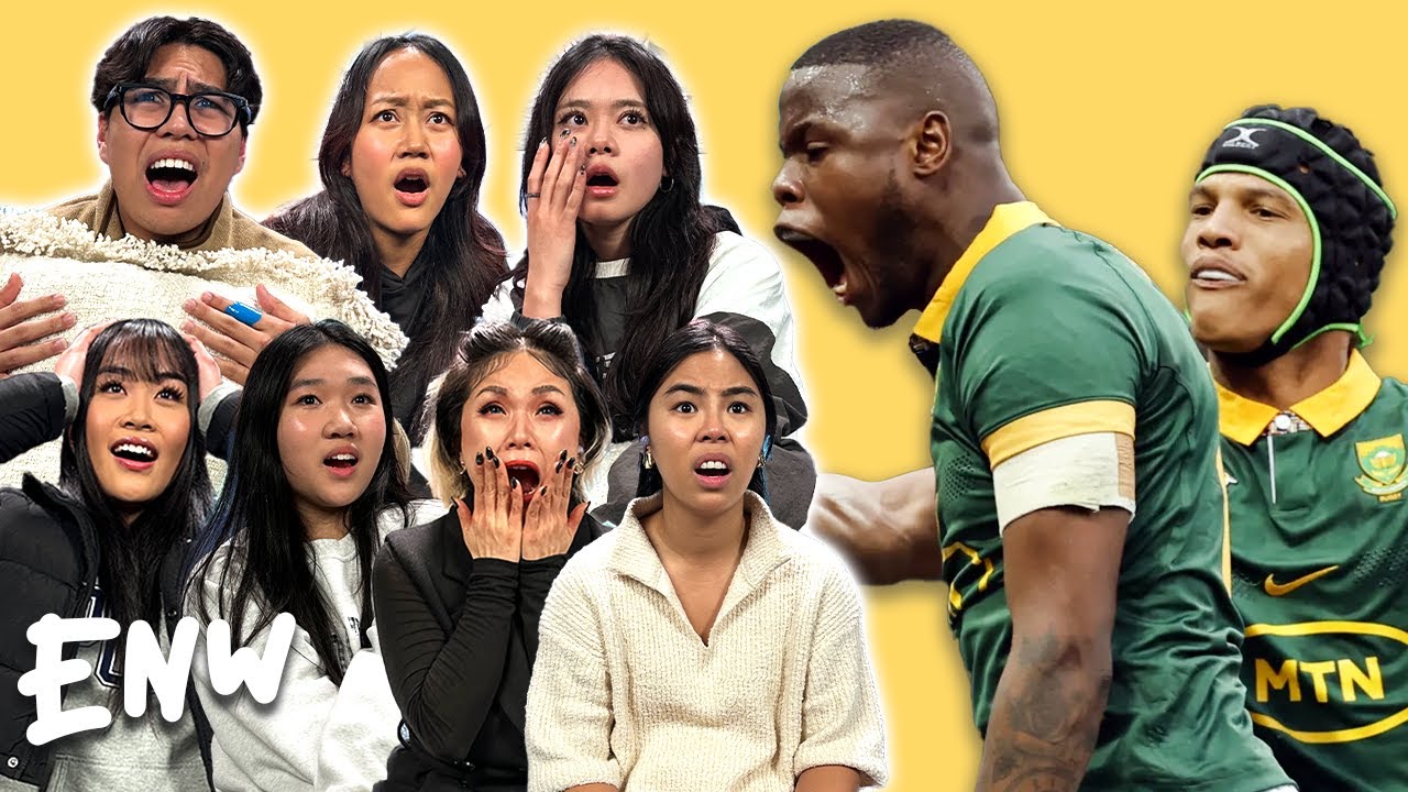 Asians React to The Most Feared Rugby Team In The World | The Springboks Are BRUTAL BEASTS!