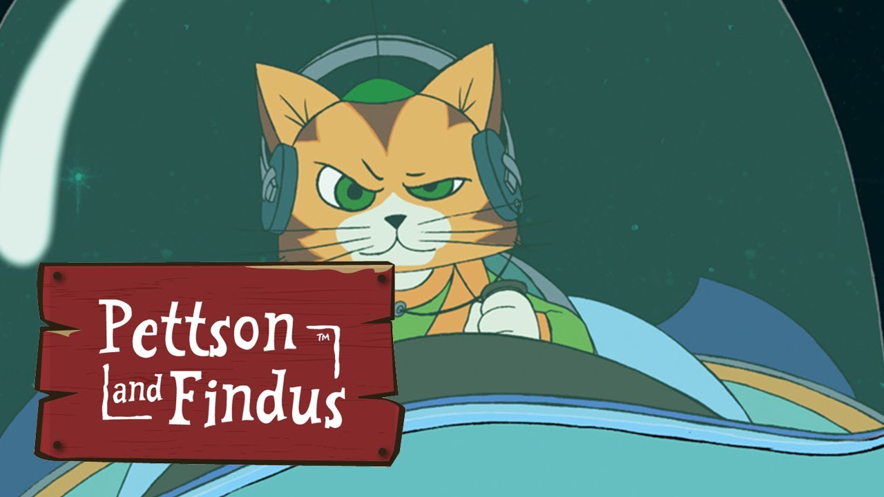 Pettson and Findus - Moonmen and Cat'o'nauts - Full episode(Komplette Folge - Pettersson und Findus)