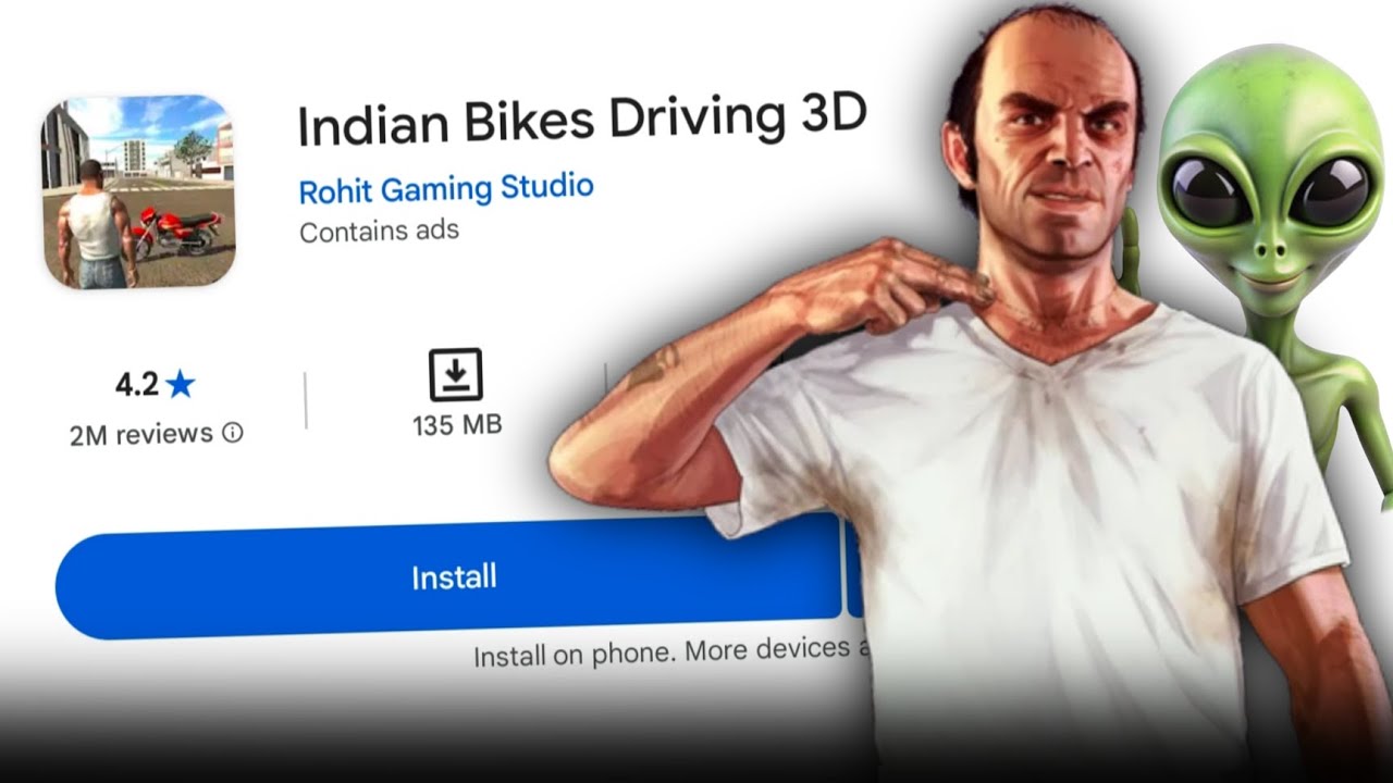 New Alien Update in Indian Bike Driving 3D! Zombies Everywhere